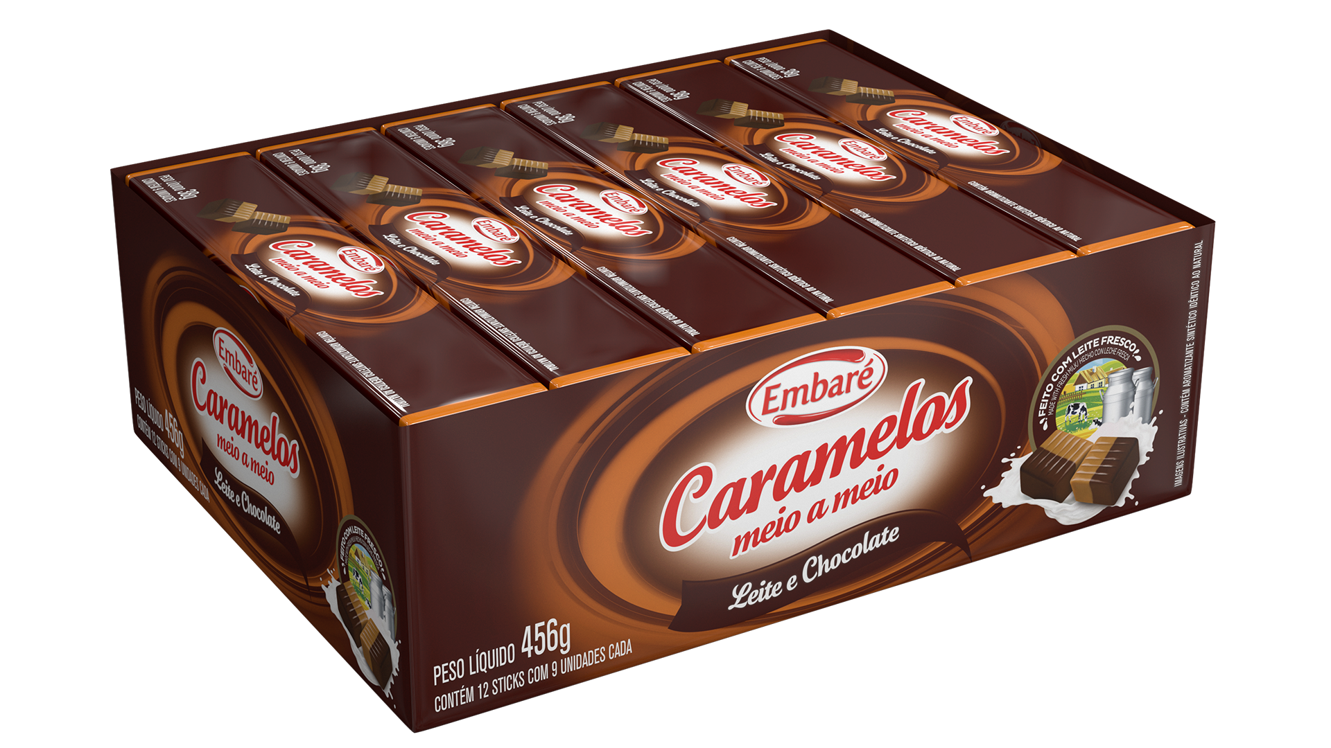 Caramelo Chocolate Laranja – 1kg