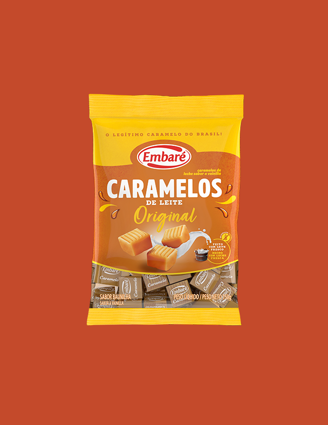 Caramelo de Leite Sabor Baunilha – 150g