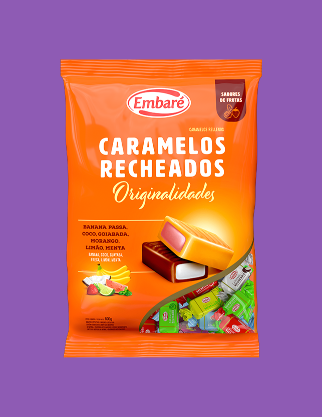 Caramelos Rellenos Surtidos – 600g