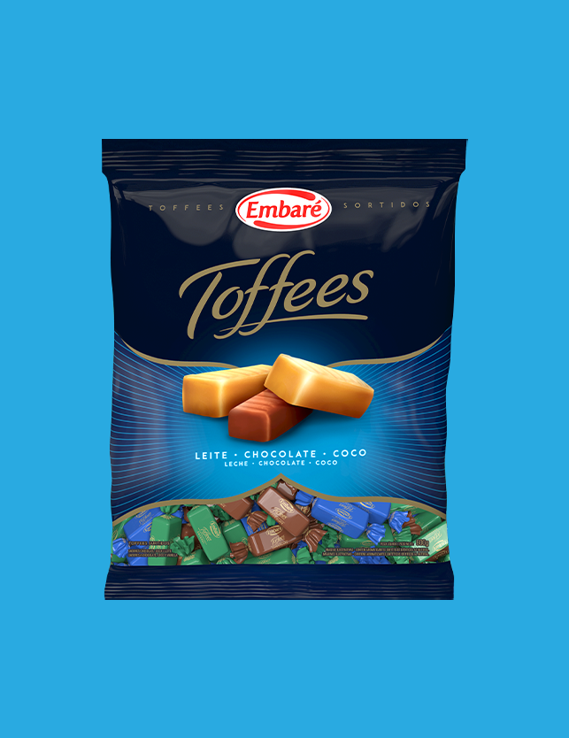 Toffees Sortidos – 600g