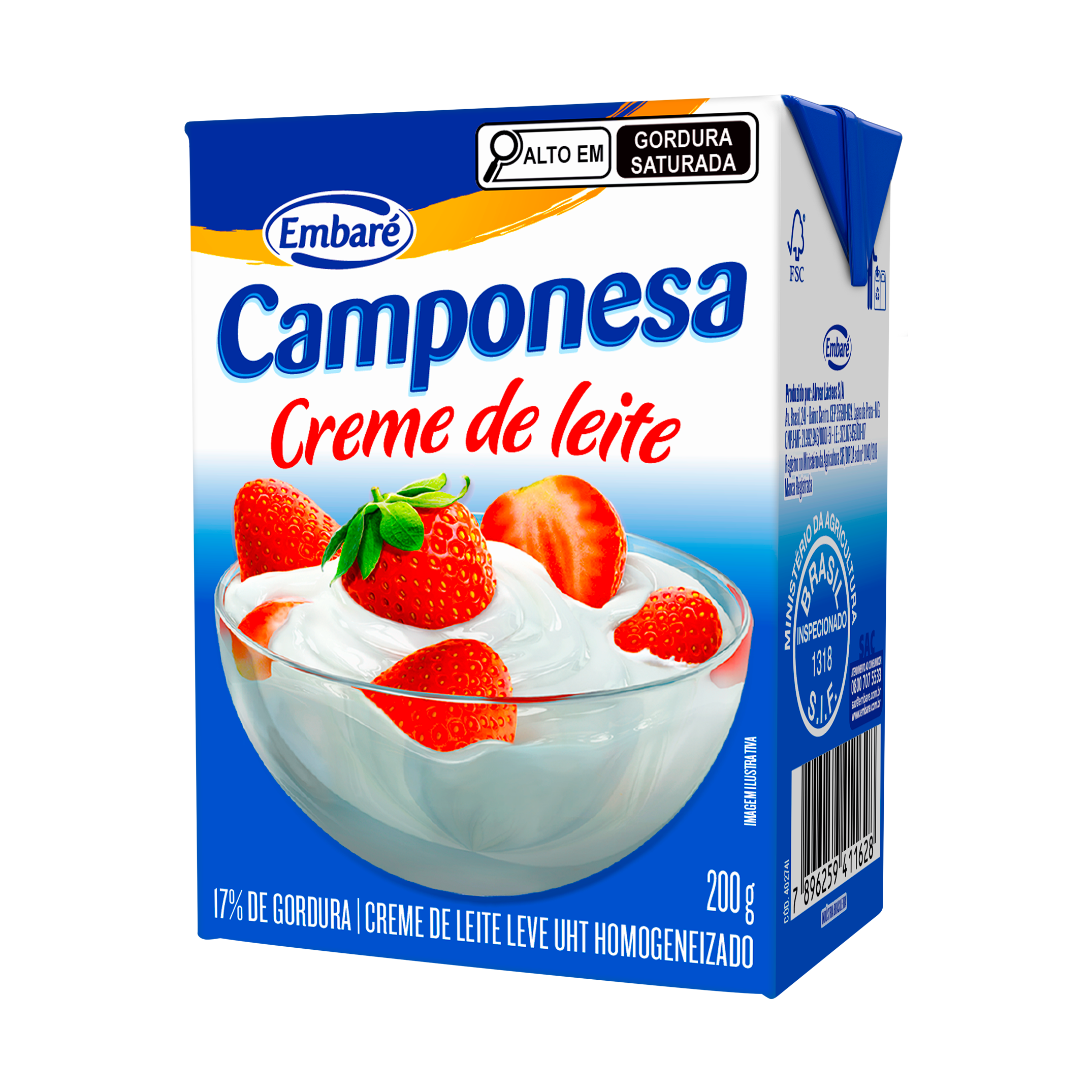 Creme De Leite 17% – 200g