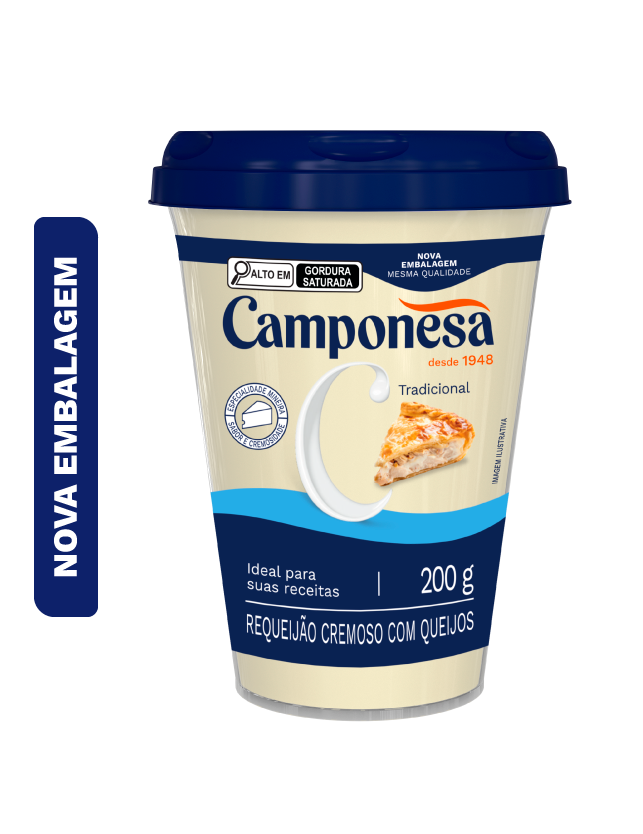 Requeijão Cremoso Tradicional – 200g